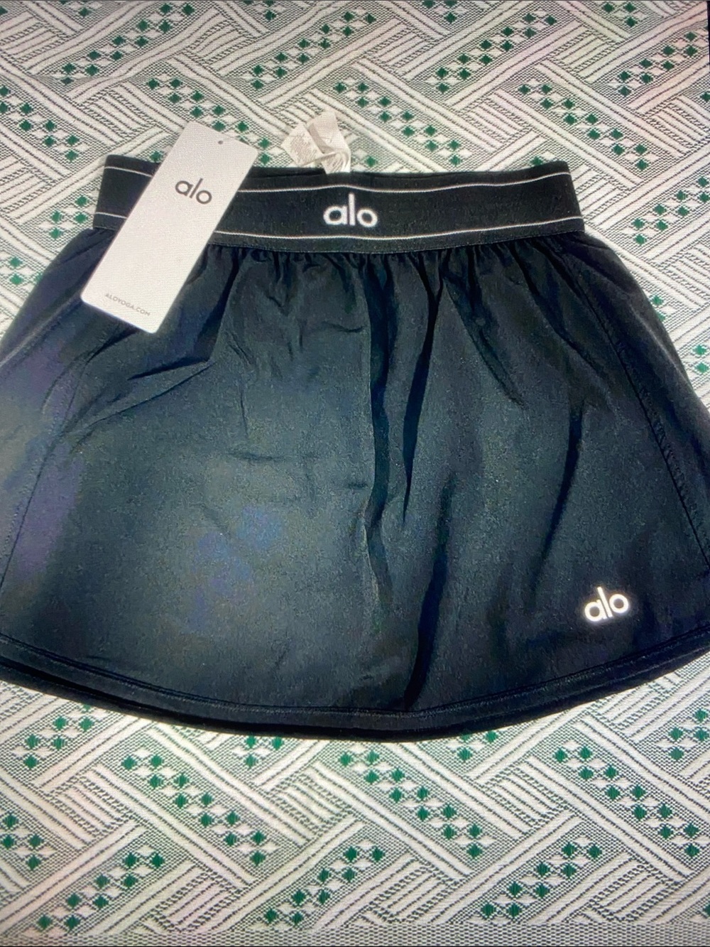 ALO Yoga Black Skater Circle Skirt Size S - Picture 6 of 8